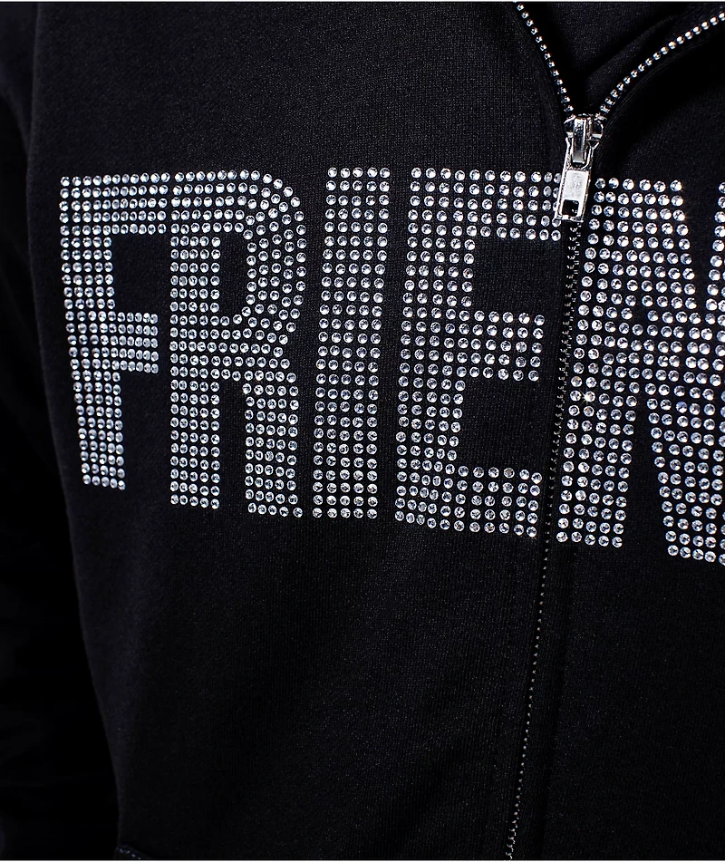 VLONE Friends Black Zip Hoodie