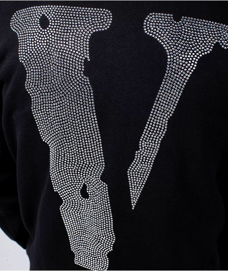 VLONE Friends Black Zip Hoodie