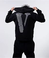 VLONE Friends Black Zip Hoodie