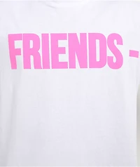 VLONE Friends Pink & White T-Shirt