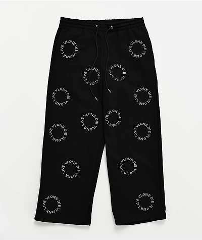 VLONE LVDV Black Sweatpants