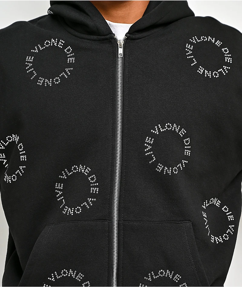 VLONE LVDV Black Zip Hoodie