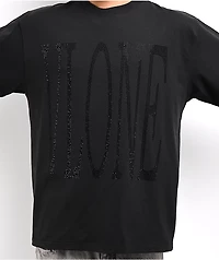 VLONE Murdered Out Rhinestone Black T-Shirt