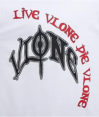 VLONE Omen White Long Sleeve T-Shirt