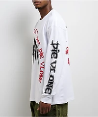 VLONE Omen White Long Sleeve T-Shirt