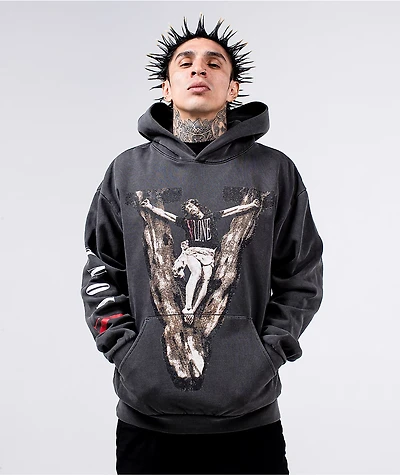 VLONE Sinned Charcoal Hoodie