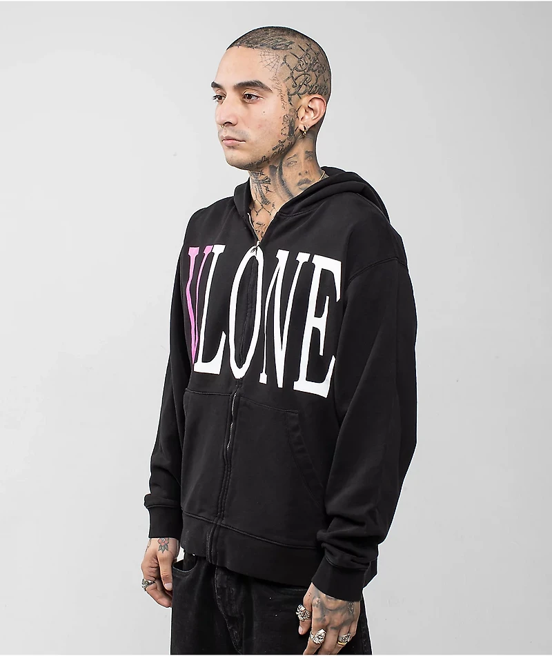 VLONE Staple Black Zip Hoodie