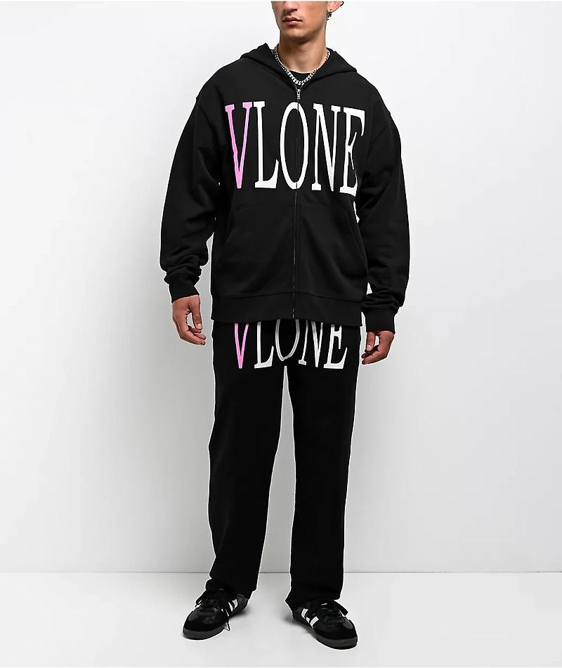 VLONE Staple Black Zip Hoodie