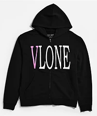 VLONE Staple Black Zip Hoodie