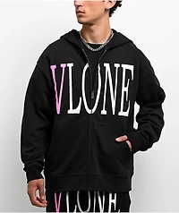 VLONE Staple Black Zip Hoodie