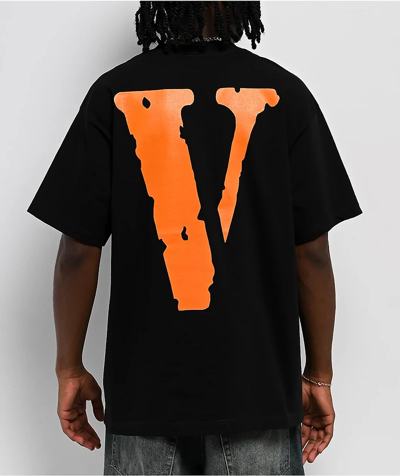 VLONE Staple Orange & Black T-Shirt