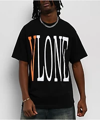 VLONE Staple Orange & Black T-Shirt