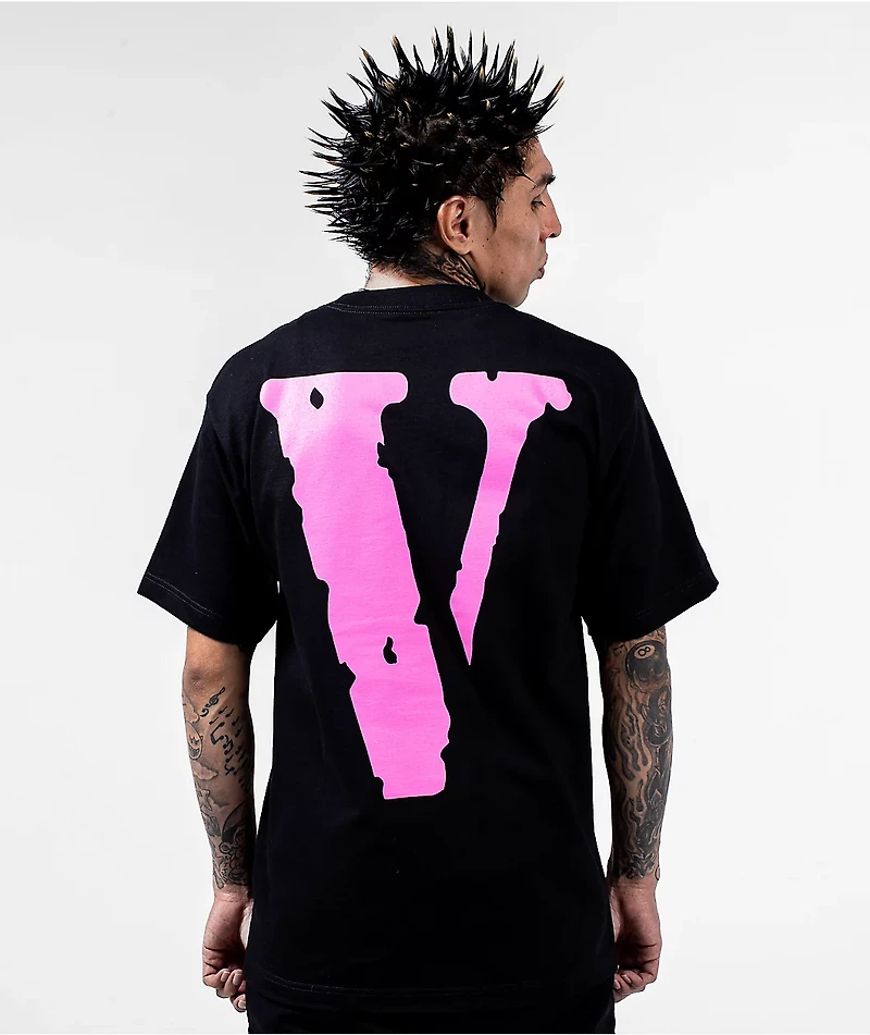 VLONE Staple Pink & Black T-Shirt