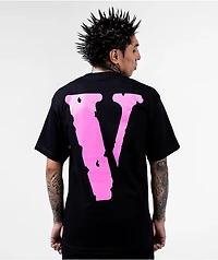 VLONE Staple Pink & Black T-Shirt