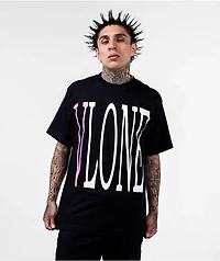 VLONE Staple Pink & Black T-Shirt