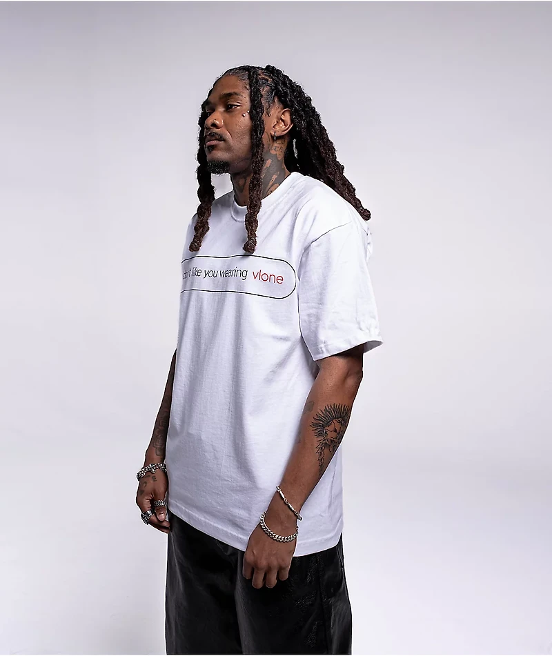 VLONE Text Message White T-Shirt