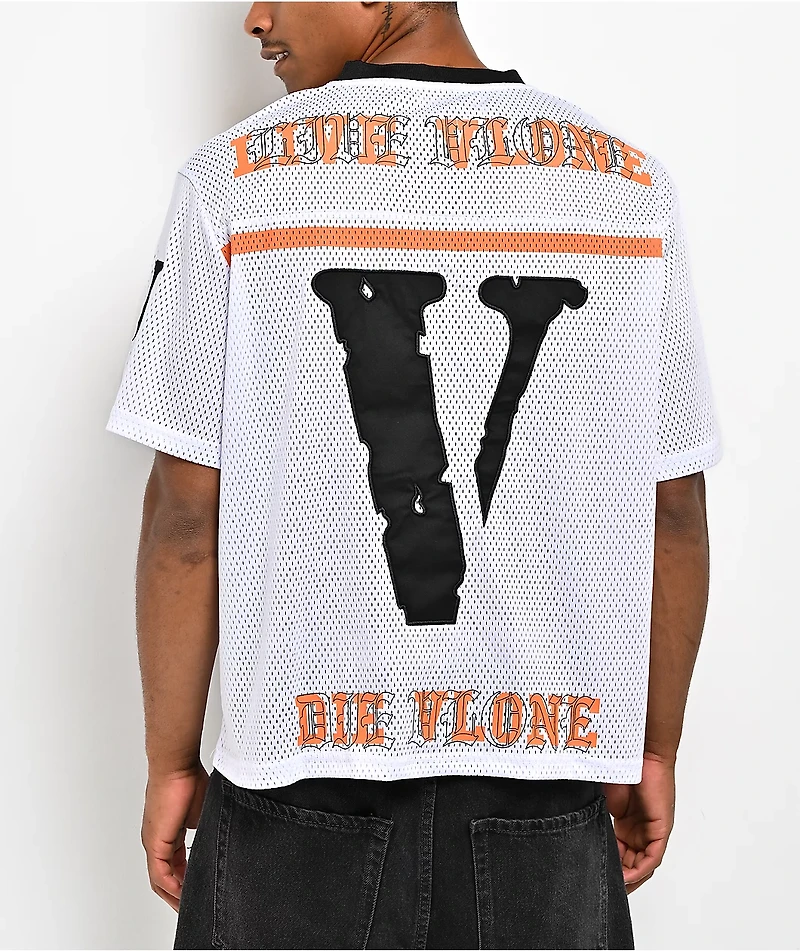 VLONE White Football Jersey