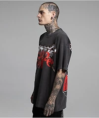 VLONE x LOSTHILLS Animal Black Wash T-Shirt