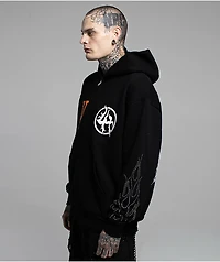 VLONE x LOSTHILLS Stones Black Zip Hoodie
