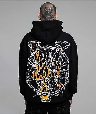 VLONE x LOSTHILLS Stones Black Zip Hoodie