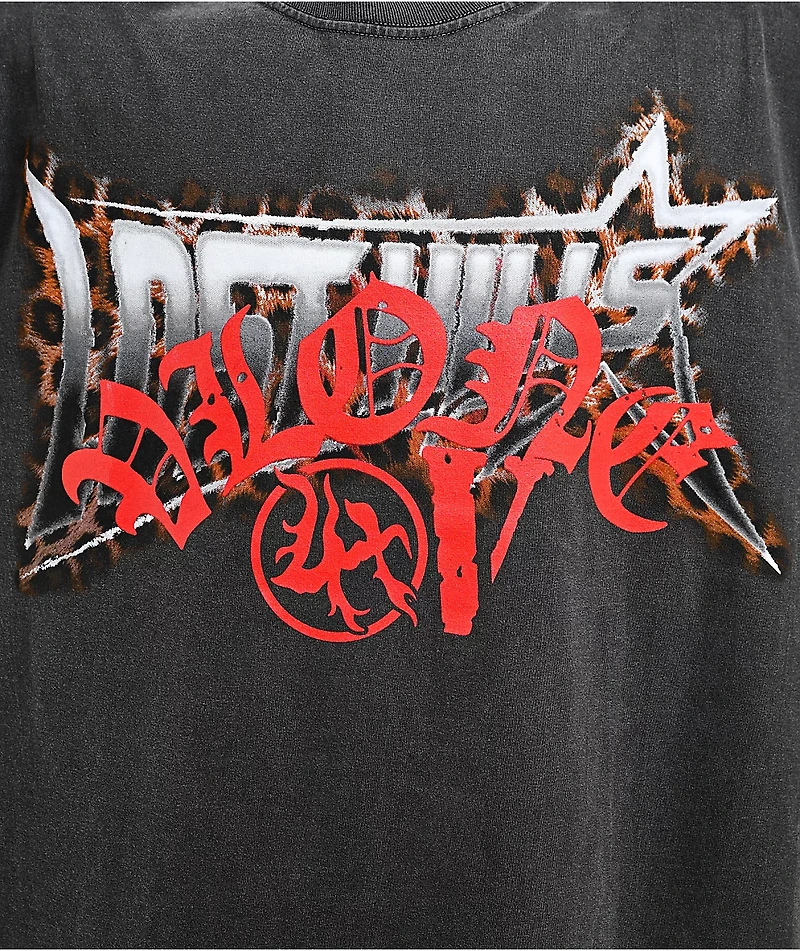 VLONE x Lost Hills Animal Black Wash T-Shirt