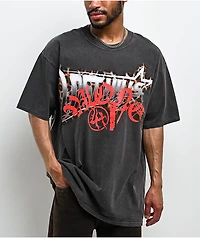 VLONE x Lost Hills Animal Black Wash T-Shirt