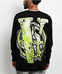 VLONE x Lost Hills Slime Grey Wash Long Sleeve T-Shirt