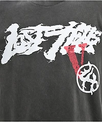 VLONE x Lost Hills Smoke Black Thermal Long Sleeve T-Shirt