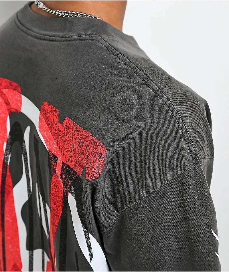 VLONE x Lost Hills Smoke Black Thermal Long Sleeve T-Shirt