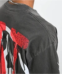 VLONE x Lost Hills Smoke Black Thermal Long Sleeve T-Shirt