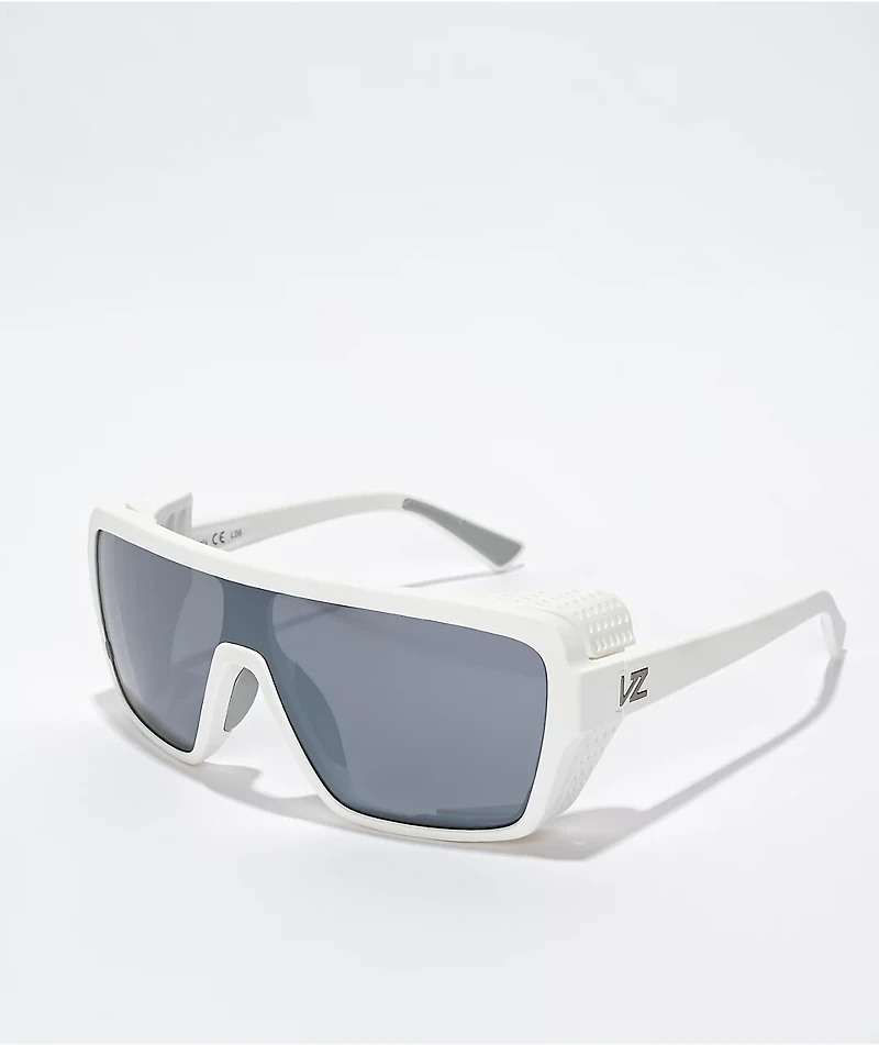 VONZIPPER Defender White Satin Sunglasses