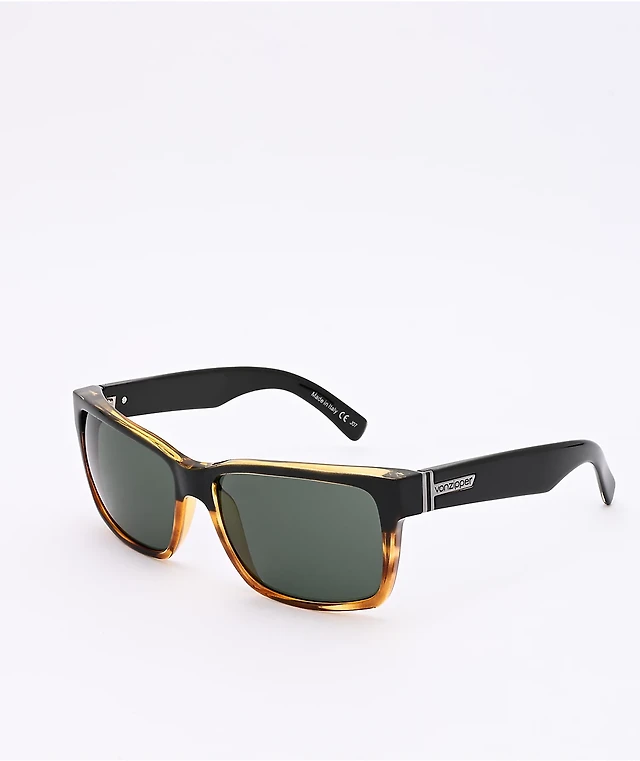 VONZIPPER Lomax Hardline Matte Black Tortoise Sunglasses