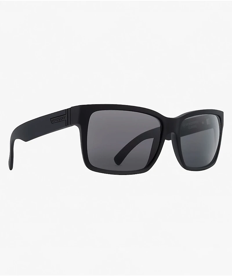 VONZIPPER Elmore Matte Black & Grey Sunglasses