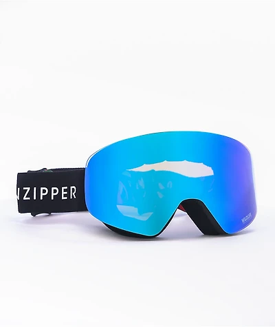 VONZIPPER Encore Black Steller Chrome Snowboard Goggles