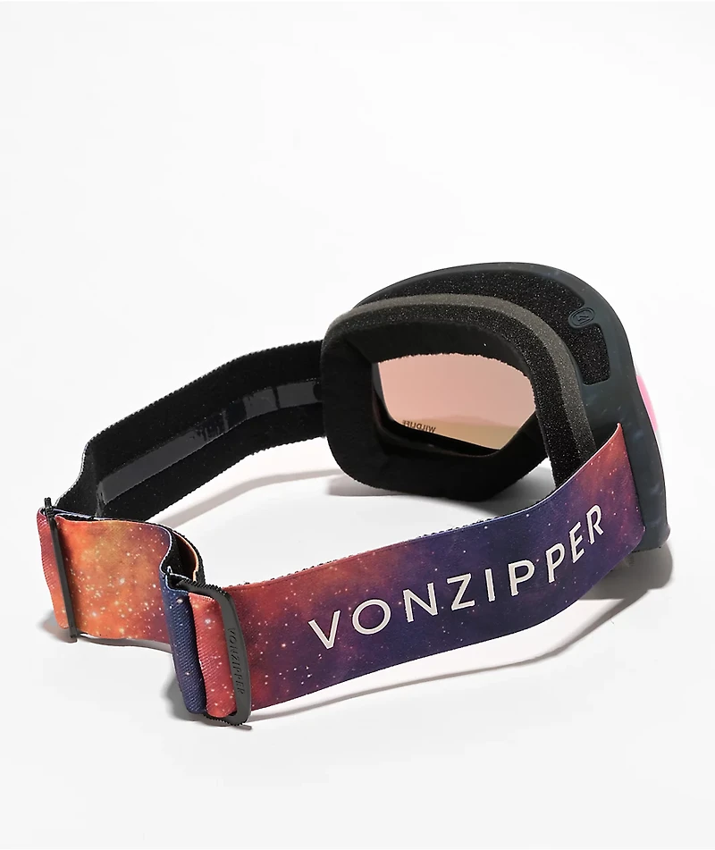 VONZIPPER Hana Beaman Skylab Cosmic Chrome Snowboard Goggles