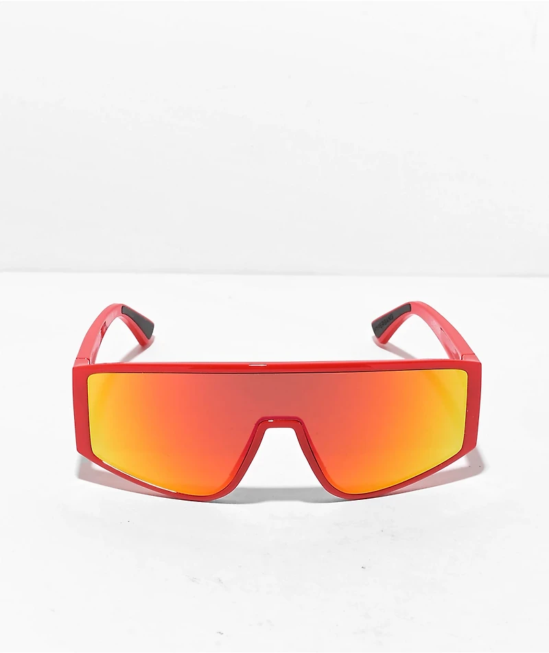 VONZIPPER Hyperbang Spring Break Red Sunglasses