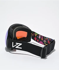 VONZIPPER Jetpack Black Gloss & Stellar Chrome Snowboard Goggles