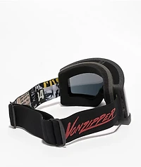 VONZIPPER Mach Black Out Wildlife Satin Snowboard Goggles 2023