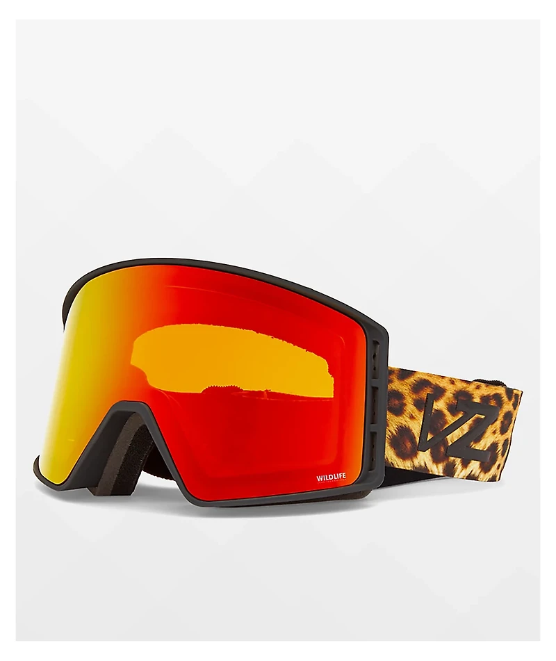 VONZIPPER Mach Wildlife Fire Chrome Snowboard Goggles