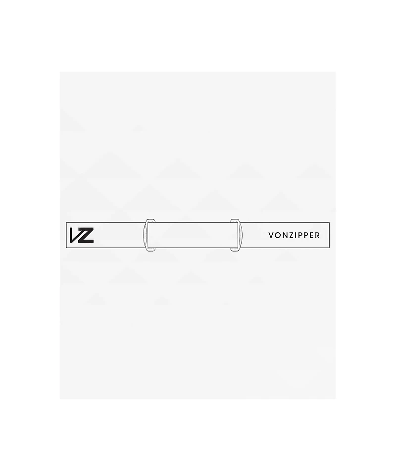 VONZIPPER Trike White Gloss & White Chrome Snowboard Goggles