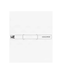 VONZIPPER Trike White Gloss & White Chrome Snowboard Goggles