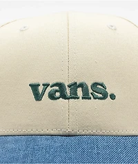 Vans 66 Structured Jockey White Snapback Hat