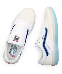 Vans A.V.E. Pro Marshmallow & Blue Skate Shoes