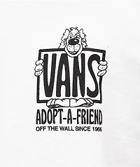 Vans Adopted A Friend White T-Shirt