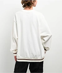 Vans Arch Loose Marshmallow & Brown Crewneck Sweatshirt