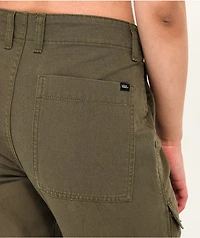 Vans Arroyo Olive Green Wide Leg Cargo Pants
