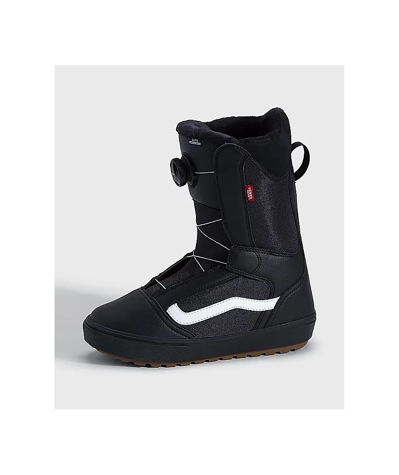 Vans Aura Linerless Black & Gum Snowboard Boots 2026