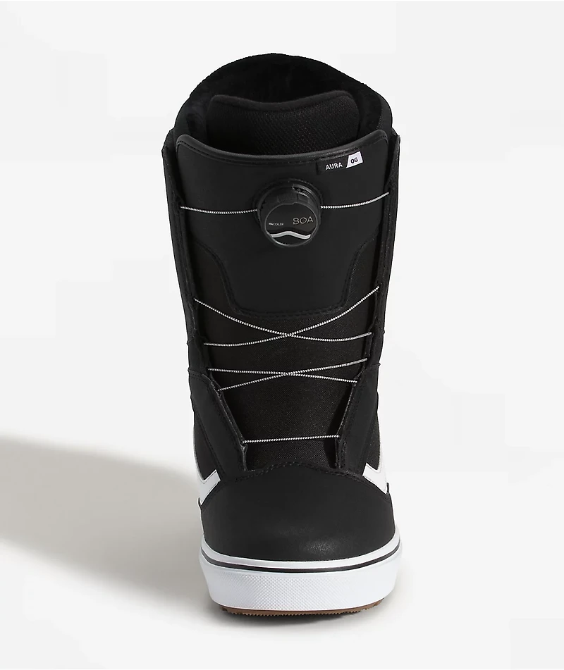 Vans Aura OG Black & White Snowboard Boots 2027