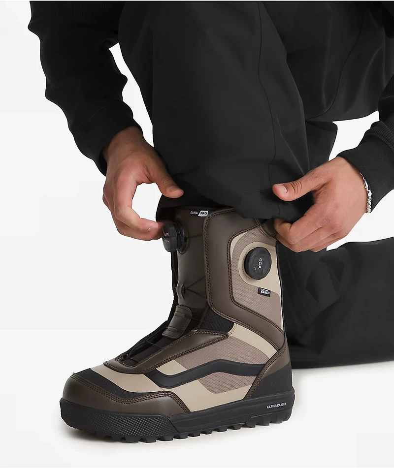 Vans Aura Pro Coal Brown Snowboard Boots 2027