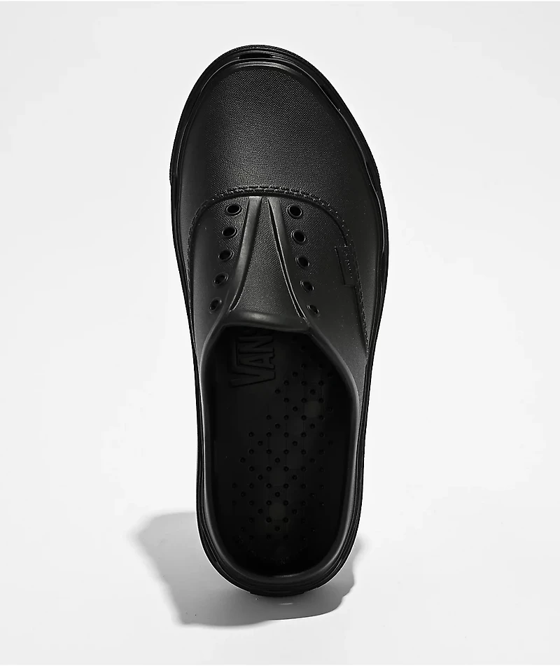 Vans Authentic Black Mule Sandals